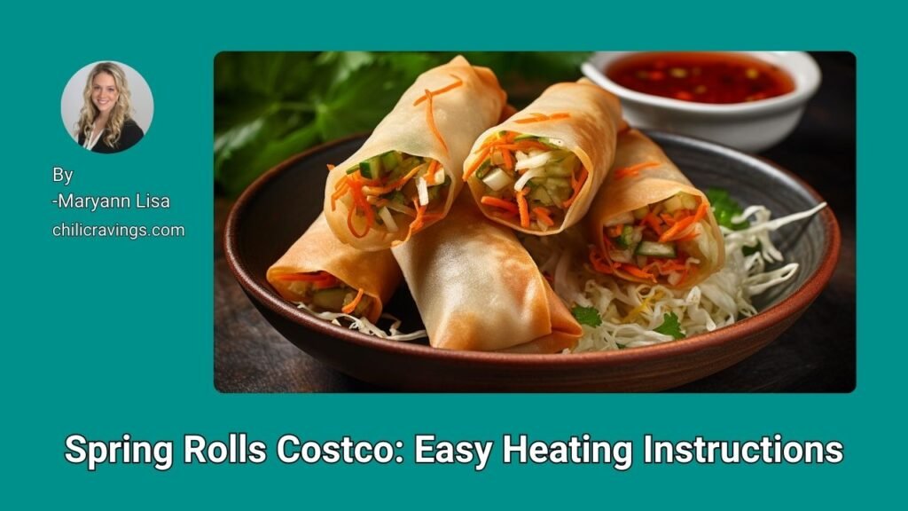 Spring Rolls Costco Easy Heating Instructions