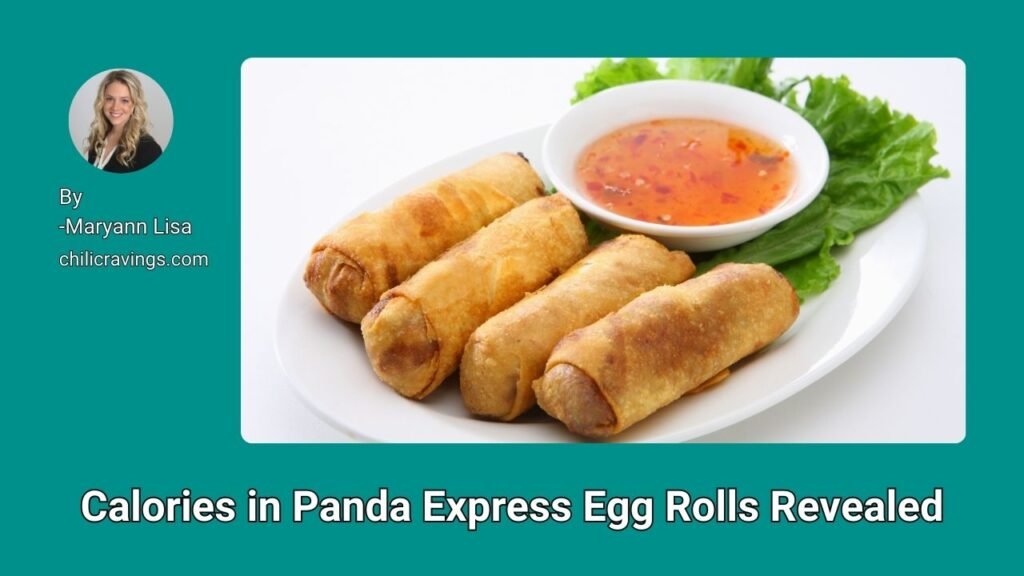 Calories in Panda Express Egg Rolls Revealed