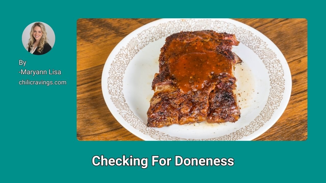 Checking For Doneness