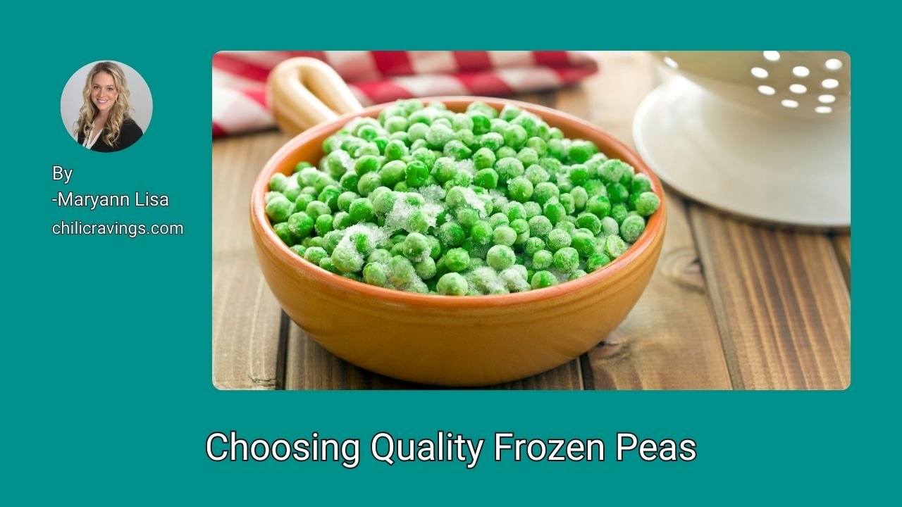Choosing Quality Frozen Peas