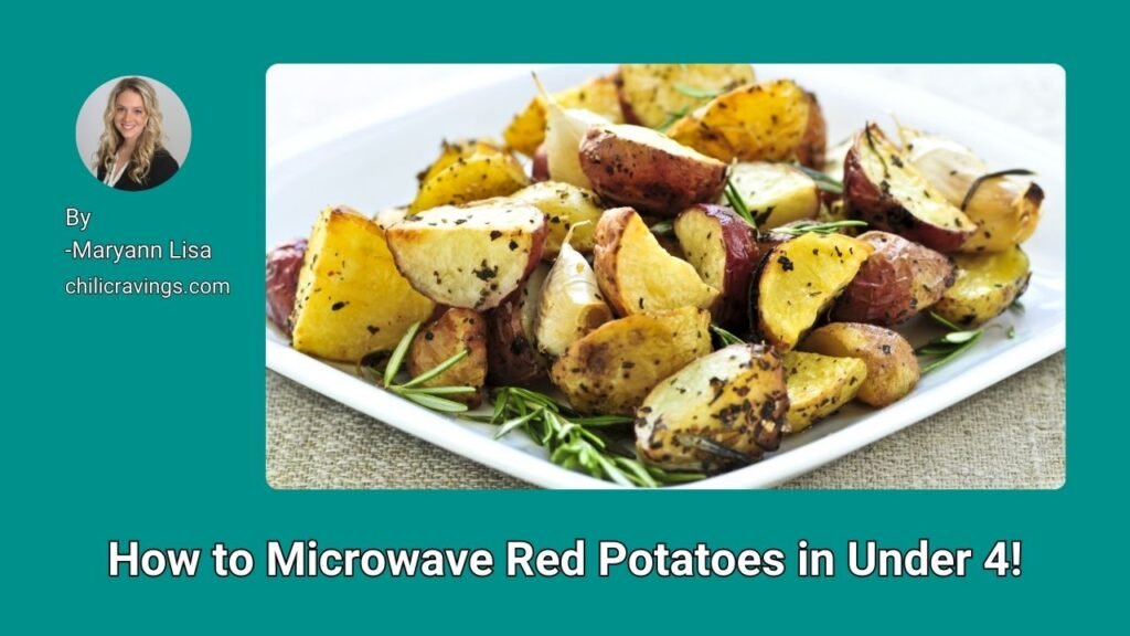 How to Microwave Red Potatoes in Under 4!