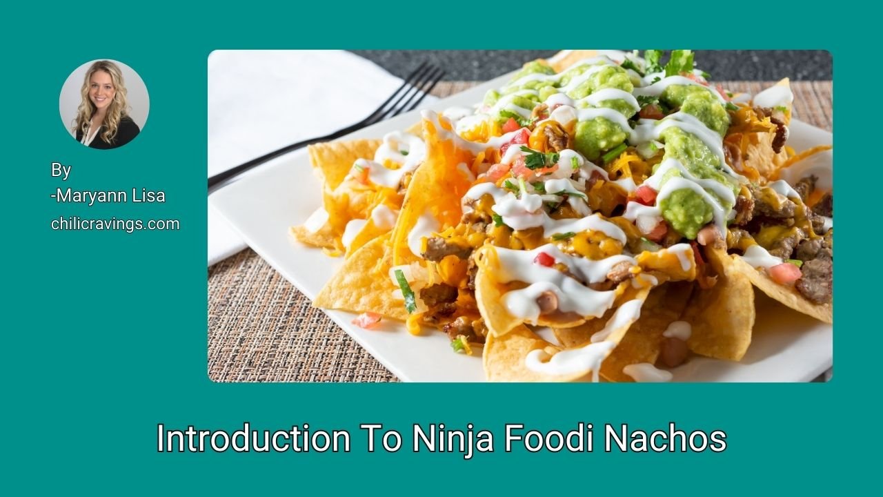 Introduction To Ninja Foodi Nachos