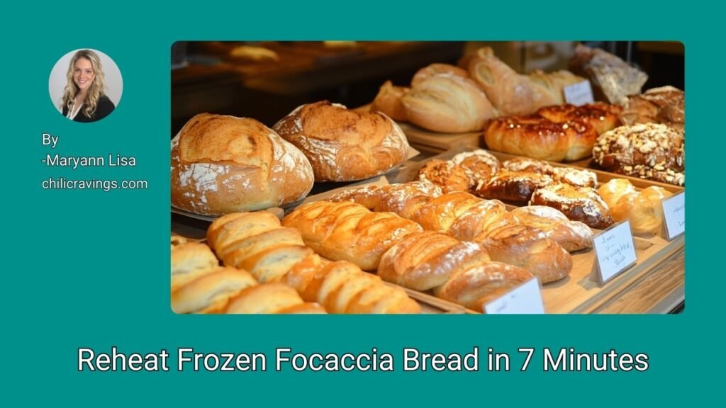 Reheat Frozen Focaccia Bread in 7 Minutes