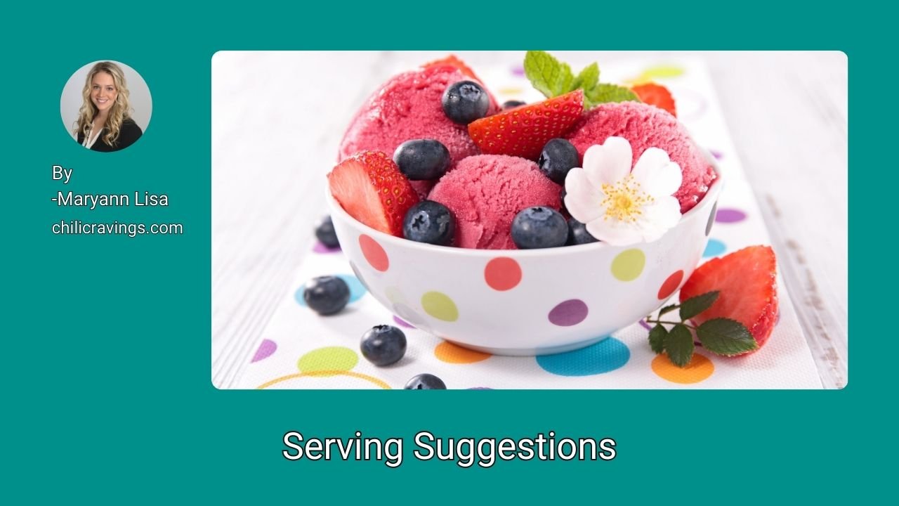 Serving Suggestions