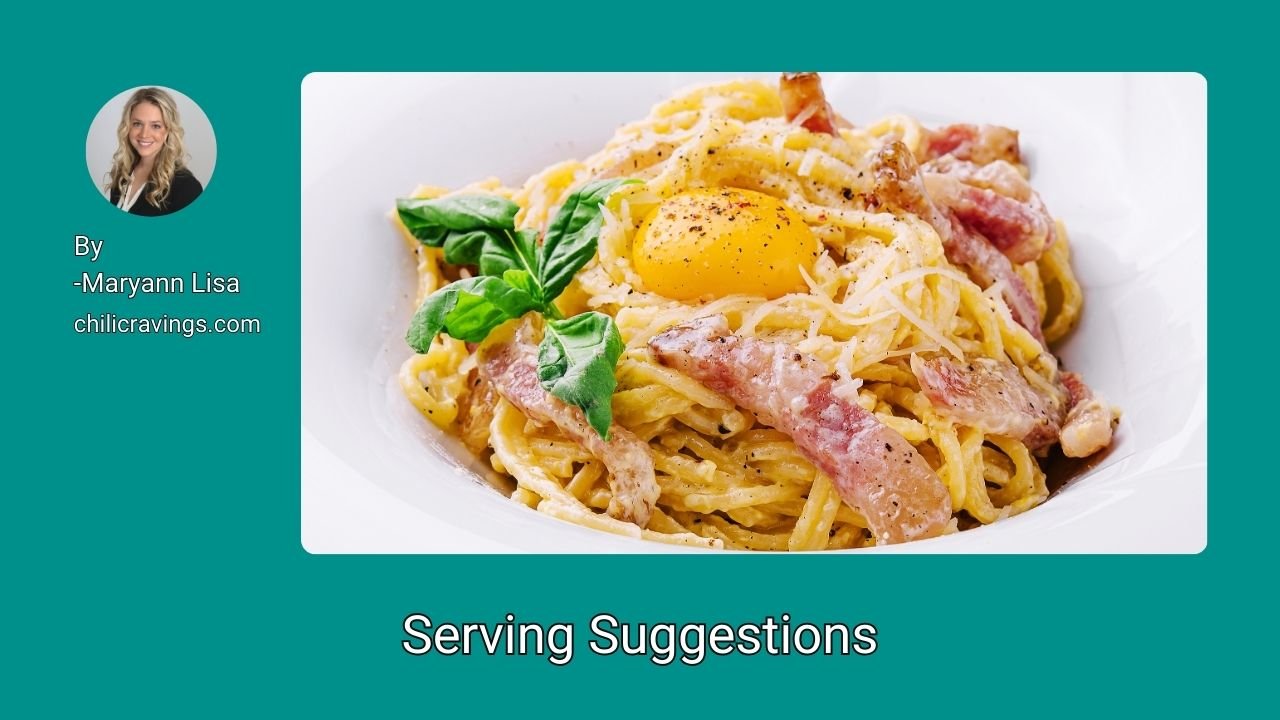Serving Suggestions