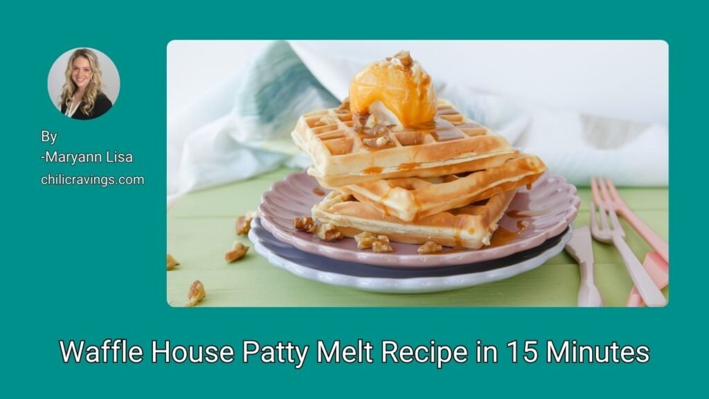 Waffle House Patty Melt Recipe in 15 Minutes