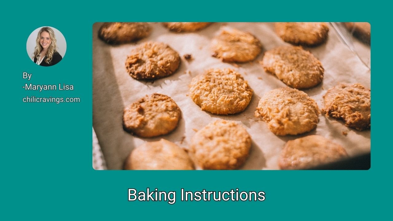 Baking Instructions