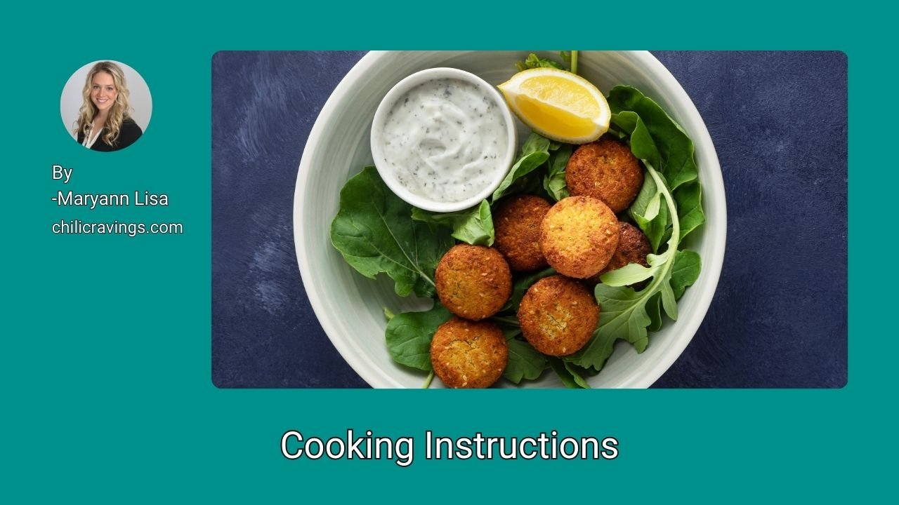 Cooking Instructions