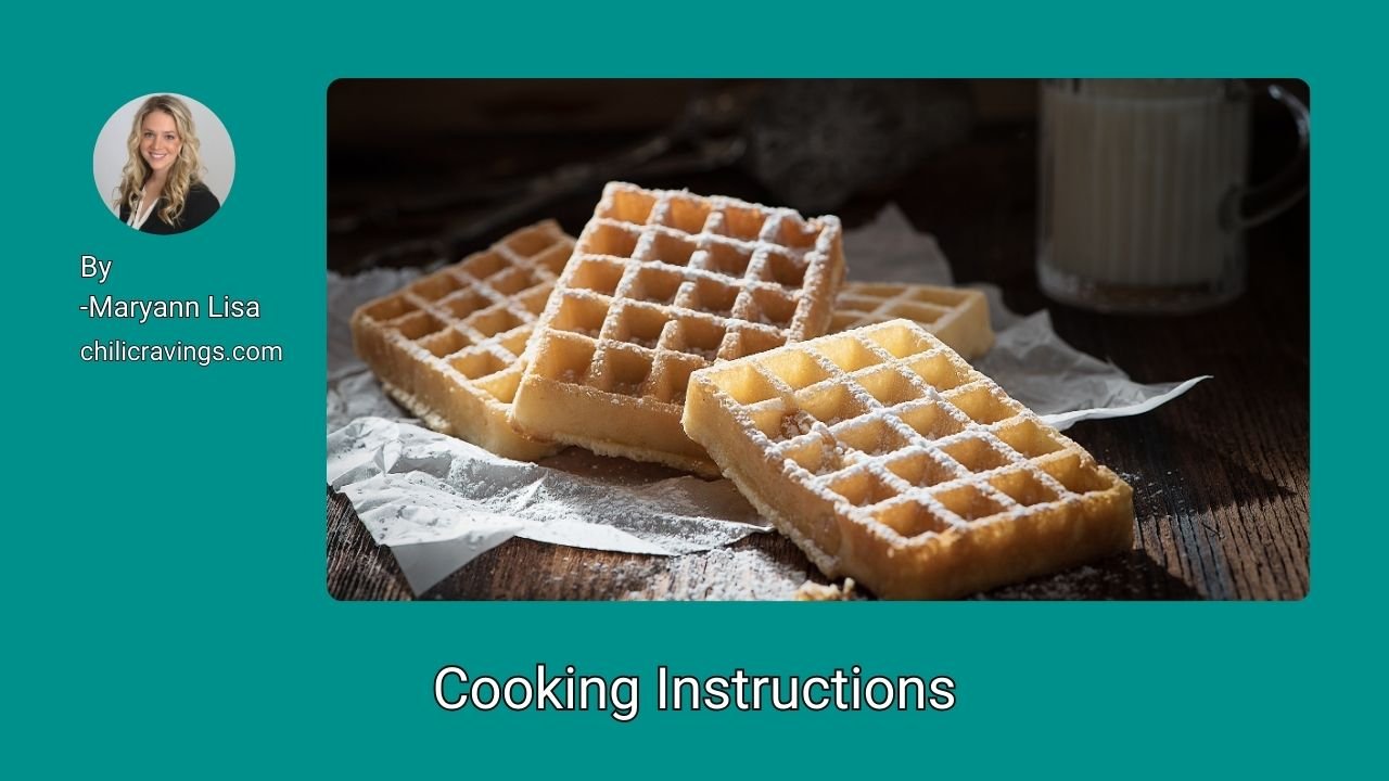 Cooking Instructions