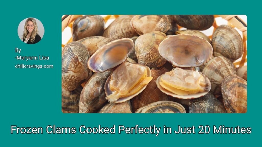 Frozen Clams Cooked Perfectly in Just 20 Minutes