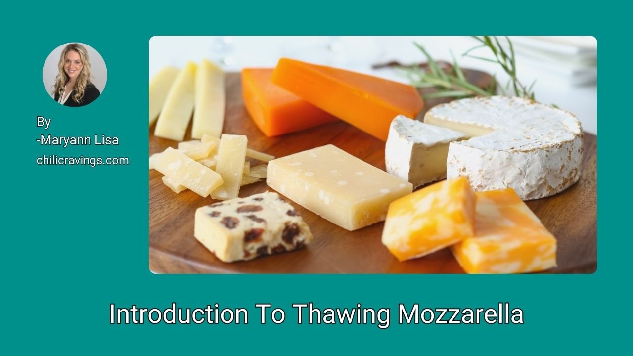 Introduction To Thawing Mozzarella