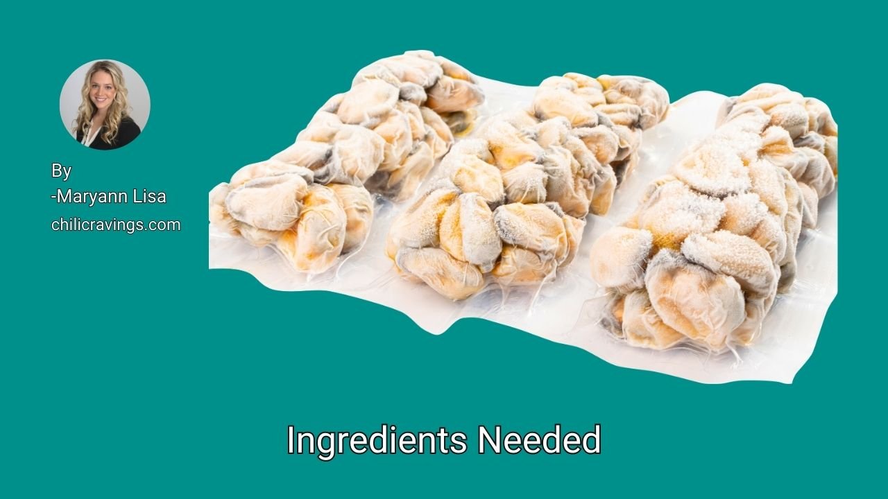 Ingredients Needed