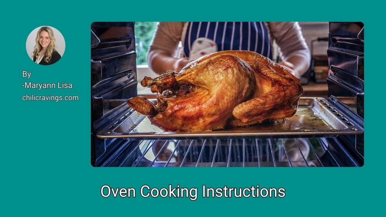 Oven Cooking Instructions